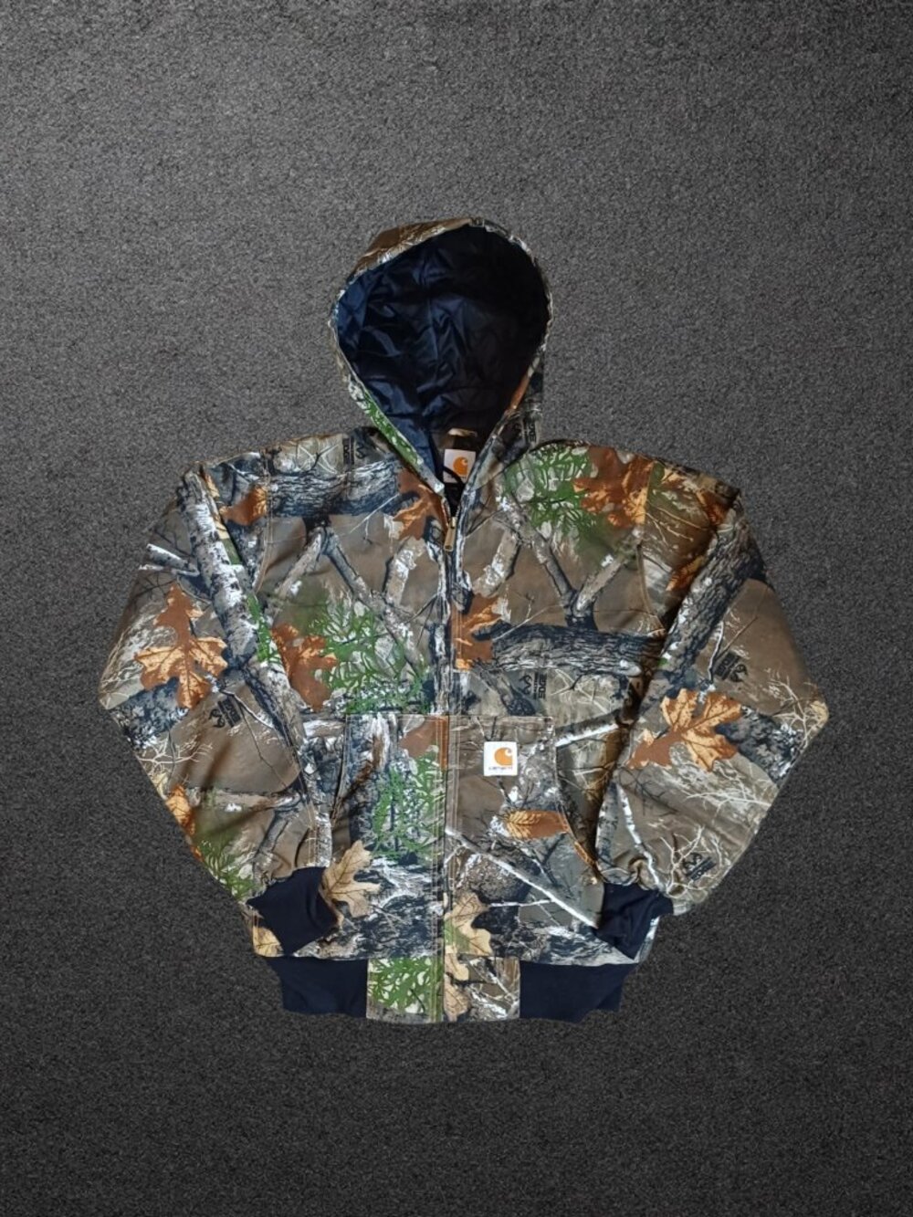 carhartt realtree active jacket XL khaki green